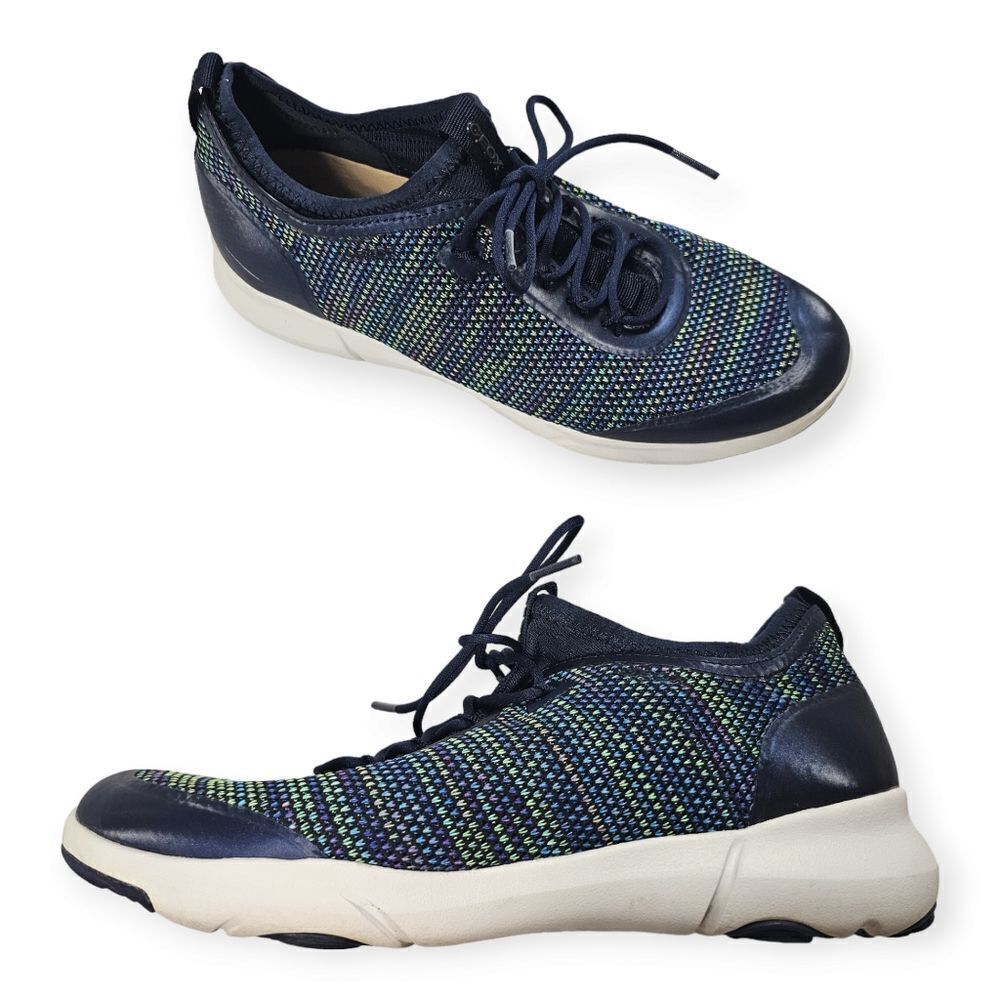 Geox D Nebula Blue Italian‎ Sneakers Women's Size 10